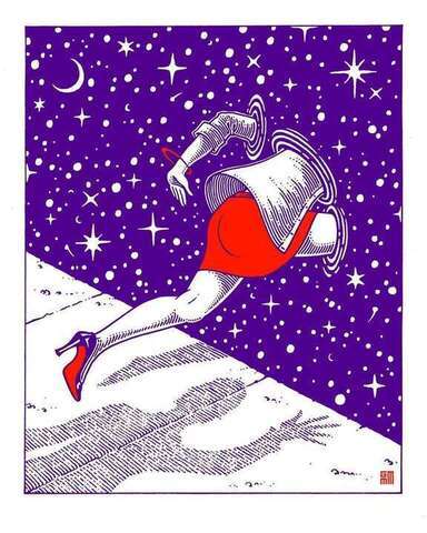 Woman Into Stardust